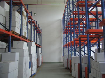 टिकाऊ जस्ती औद्योगिक भंडारण ISO9001 उच्च घनत्व फोर्कलिफ्ट रैक रैक