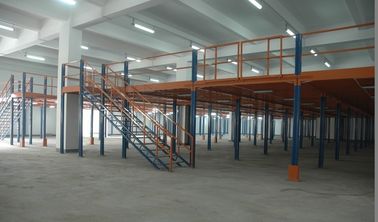 इलेक्ट्रॉनिक के लिए मध्यम कर्तव्य औद्योगिक भंडारण Mezzanine तल स्टील प्लेटफार्म