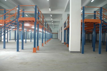 इलेक्ट्रॉनिक के लिए मध्यम कर्तव्य औद्योगिक भंडारण Mezzanine तल स्टील प्लेटफार्म