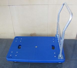 रेजिस्टर सेंट्रा foldable प्लास्टिक ट्रॉली के साथ नीले / भूरे, क्षमता 150 किग्रा