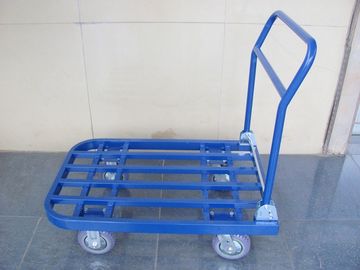 सुपरमार्केट, फैक्टरी के लिए इस्पात ट्यूब foldable ट्रॉली गोदाम उपकरणों