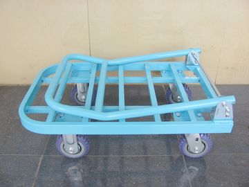 सुपरमार्केट, फैक्टरी के लिए इस्पात ट्यूब foldable ट्रॉली गोदाम उपकरणों
