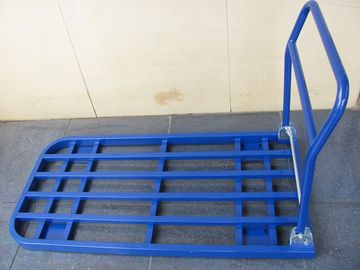 पाउडर के साथ 1200 x 600 मिमी धातु ट्यूब foldable ट्राली औद्योगिक उपकरणों समाप्त रंग